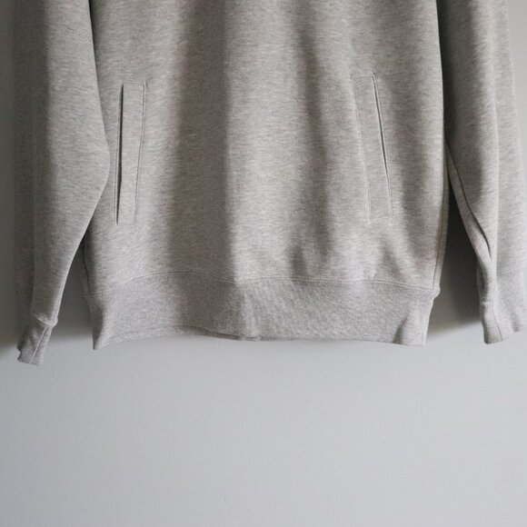 Uniqlo Unisex Grey Sz S Oversized Comfy Hooded Sweater Pullover Sweater - Picture 8 of 11
